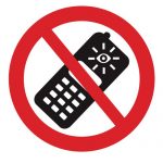 Забраняващ знак, Знак забранено ползването на камера на телефона