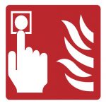 Знак за пожарна безопасност - пожарна аларма